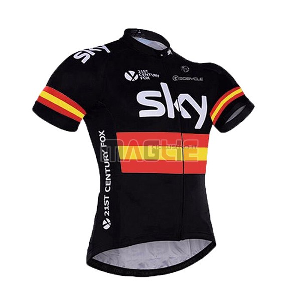 2017 Maglia Sky Campione Spagna